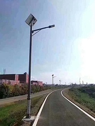 甘肅定西：太陽能路燈亮進家！漂亮三源“靚”起來了