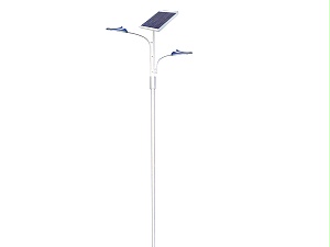太陽能LED路燈_市政太陽能路燈_太陽能雙頭路燈