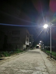 點亮村民回家路——43盞南德農村太陽能路燈已及時！