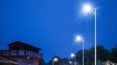 太陽能路燈調試系統工作